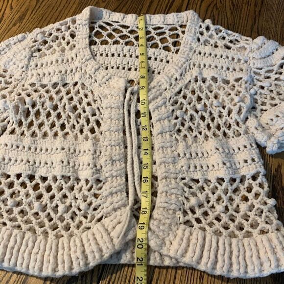 Vintage Hand Knitted Sweater Vest Size M/L - Picture 8 of 10